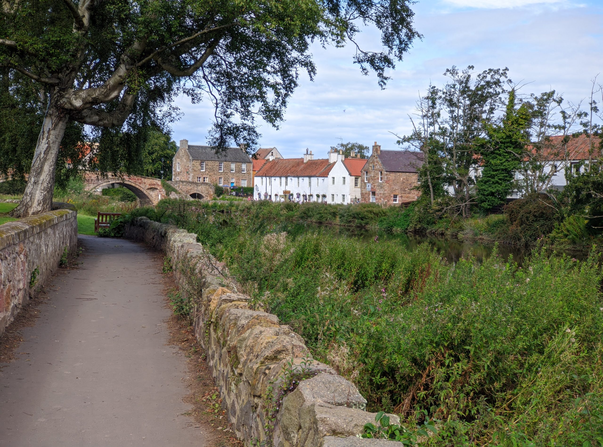 A view of Haddington in East Lothian.